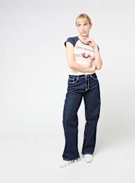 True Religion, Raglan Baby Tee, beige, Image 4 of 4