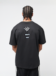 Mister Tee, Together Forever Oversize Tee, czarny, Obraz 2 z 5