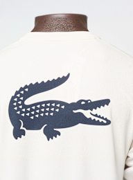 Lacoste, Classic Tee, beż, Obraz 4 z 5