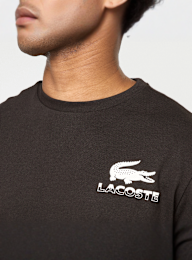 Lacoste, TEE-SHIRT graphite sombre/black, black, Image 3 of 4