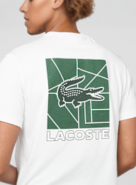Lacoste, TEE-SHIRT graphite sombre/black, white, Image 4 of 5