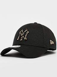 New Era, FEMALE 9FORTY Leopard Infill New York Yankees, black, Image 1 of 4