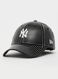 New Era, FEMALE 9FORTY Topstitch PU New York Yankees, black, Image 1 of 4