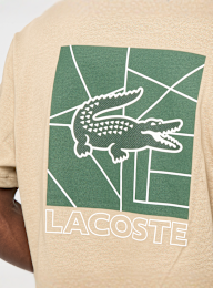Lacoste, TEE-SHIRT graphite sombre/black, beige, Image 3 of 5