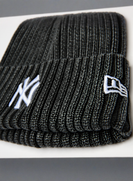 New Era, Washed Beanie MLB New York Yankees fbg, black, Image 3 of 3
