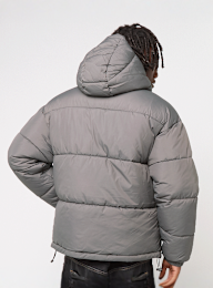 Urban Classics, Shiny Puffer Jacket With Hood, grijs, Afbeelding 2 van 5