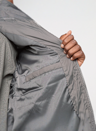 Urban Classics, Shiny Puffer Jacket With Hood magnet, grey, Image 4 of 5