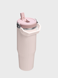 Stanley, The IceFlow Flip Straw 2.0 Tumbler | 0,9L, lichtroze, Afbeelding 2 van 3