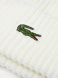Lacoste, Logo Beanie, beige, Image 3 of 3