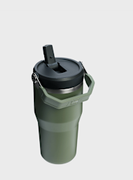 Stanley, The IceFlow™ Flip Straw 2.0 Tumbler 0.6L sage grey, green, Image 2 of 3