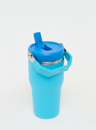 Stanley, The IceFlow™ Flip Straw 2.0 Tumbler 0.6L sage grey, blue, Image 2 of 3