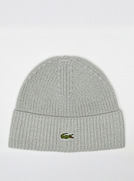 Lacoste, Logo Beanie, grijs, Afbeelding 1 van 3