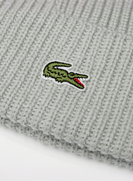Lacoste, Logo Beanie, grey, Image 3 of 3