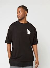 New Era, MLB Food Graphic Oversized Tee Los Angeles Dodgers, black, Image 2 of 6