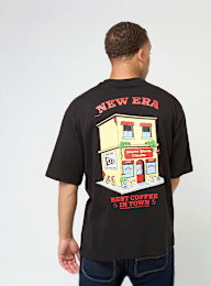 New Era, Oversized Graphic Tee, black, Image 1 of 6