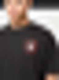 New Era, Oversized Graphic Tee, black, Image 3 of 6