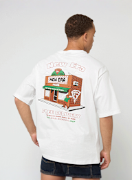 New Era, Overzised Graphic Tee, white, Image 1 of 6