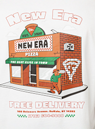 New Era, Overzised Graphic Tee, white, Image 4 of 6