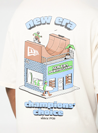 New Era, Oversized Graphic Tee 1, beige, Image 5 of 6