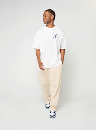 New Era, MLB Food Graphic Oversized Tee New York Yankees, white, Image 6 of 6