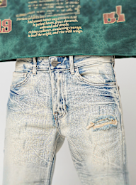 Smoke Rise, WAVE EFFECT JEANS CASCADE BLUE, blue, Image 3 of 5