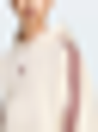 adidas Originals, Graphic Fleece Loose Hoodie, beige, Image 3 of 4