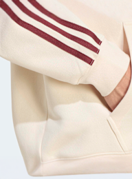 adidas Originals, Graphic Fleece Loose Hoodie, beige, Image 4 of 4