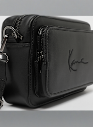 Karl Kani, Signature Messenger Bag, black, Image 4 of 5