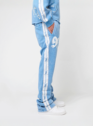 Smoke Rise, SOLSTICE FLEECE PANT	CAMPANULA, blue, Image 5 of 8