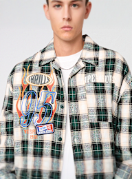 Smoke Rise, THRILLS WOVEN SHIRT HEMLOCK, multi-colour, Image 3 of 7