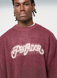Pegador, Nepole Oversized Knit Sweater, red, Image 3 of 7