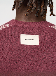 Pegador, Nepole Oversized Knit Sweater, red, Image 4 of 7
