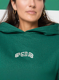 Pegador, RESA OVERSIZED HOODIE WASHED DARK GREEN, green, Image 3 of 5