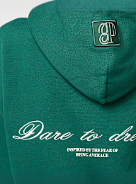 Pegador, RESA OVERSIZED HOODIE WASHED DARK GREEN, green, Image 4 of 5