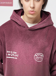 Another Cotton Lab, Pasta Night Washed Hoodie, red, Image 3 of 5