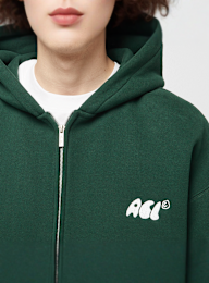 Another Cotton Lab, Caffeine Dept. Zip Hoodie, green, Image 3 of 5