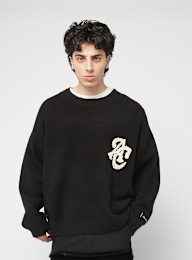 Another Cotton Lab, Another Set Knit Sweater, black, Image 1 of 5