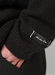 Another Cotton Lab, Another Set Knit Sweater, black, Image 4 of 5