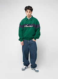 Another Cotton Lab, Another Half Zip Sweater, green, Image 5 of 5