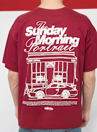 Another Cotton Lab, Sunday Morning T-Shirt, red, Image 4 of 5