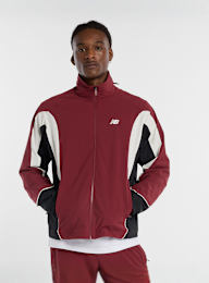 New Balance, In Game Woven Track Jacket, red, Image 1 of 6