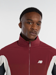 New Balance, In Game Woven Track Jacket, red, Image 3 of 6