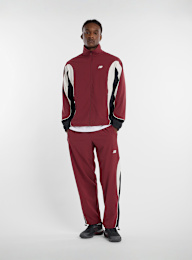 New Balance, In Game Woven Track Jacket, red, Image 6 of 6