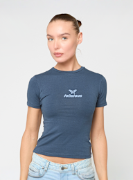 Felicious, Feli Tight Logo Tee, blue, Image 1 of 4