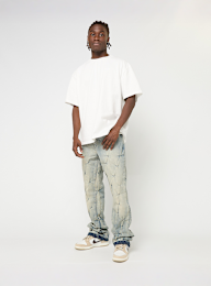 2Y STUDIOS, LORANDOR FLARED FIT JEANS Sand Blue, blue, Image 5 of 5