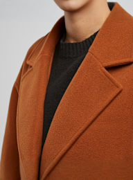 Urban Classics, Ladies Oversized Long Coat, orange, Image 3 of 4