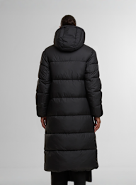 Urban Classics, Ladies Ultra Long Coat, black, Image 2 of 5