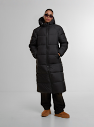 Urban Classics, Ladies Ultra Long Coat, black, Image 5 of 5