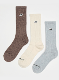 New Balance, 3 PACK - Black Patch Logo Seasonal Crew, multi-colour, Image 1 of 2