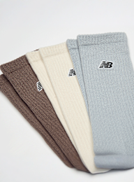 New Balance, 3 PACK - Black Patch Logo Seasonal Crew, multi-colour, Image 2 of 2